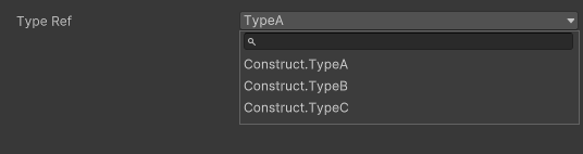 Concrete Type Reference In Inspector